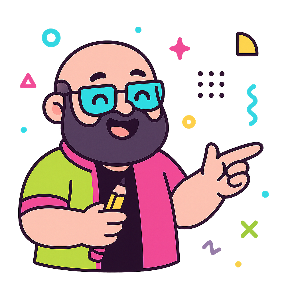 Illustration of Designer presents product benefits