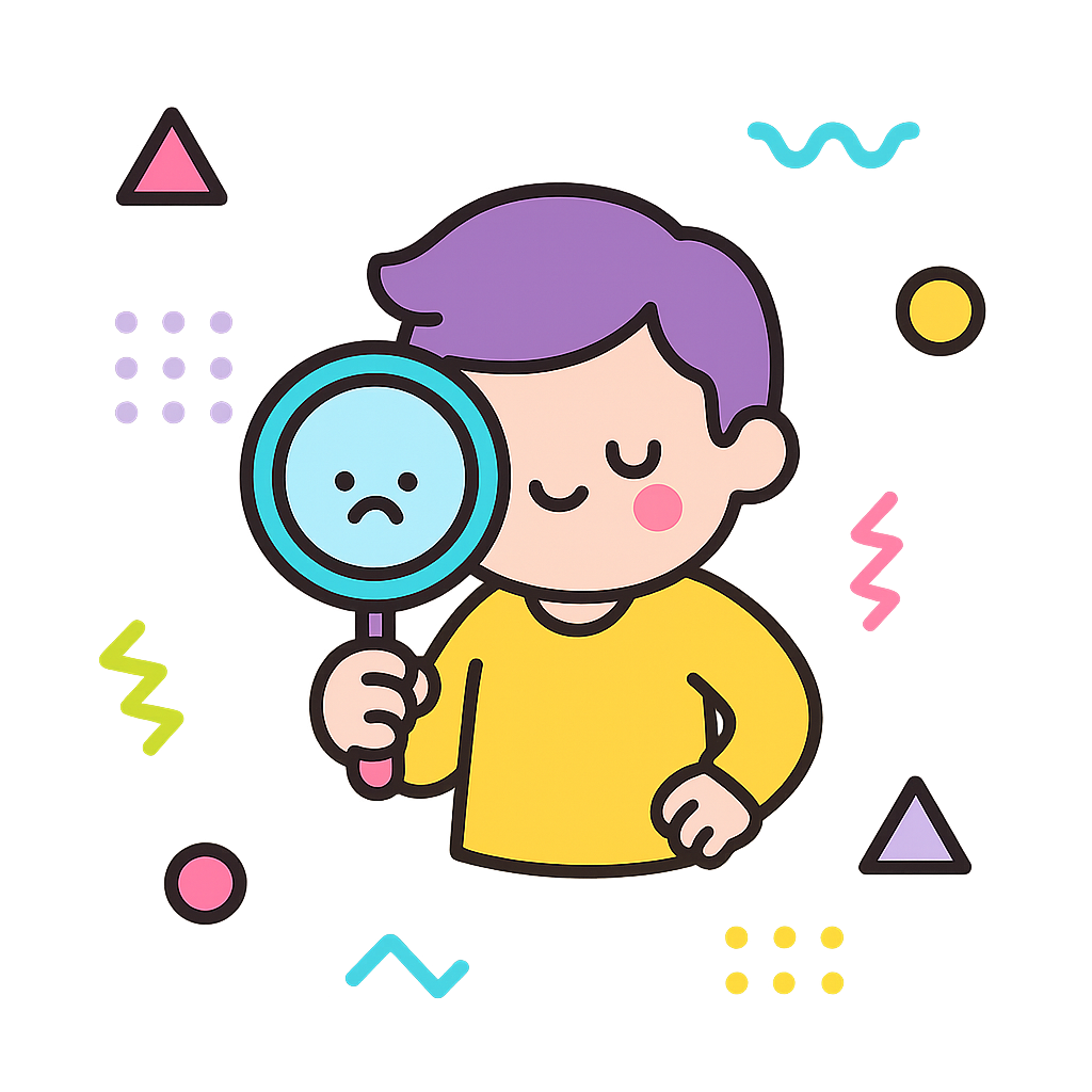 Illustration of Searching, nothing found